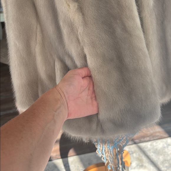 Genuine Mink Vintage Natural Blue - Picture 12 of 14